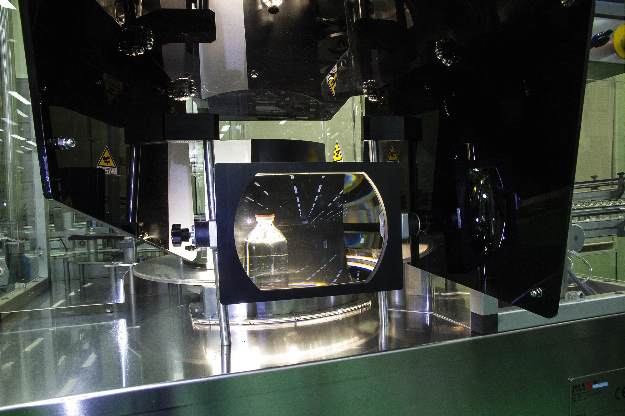 Stazione di ispezione visiva automatica in linea