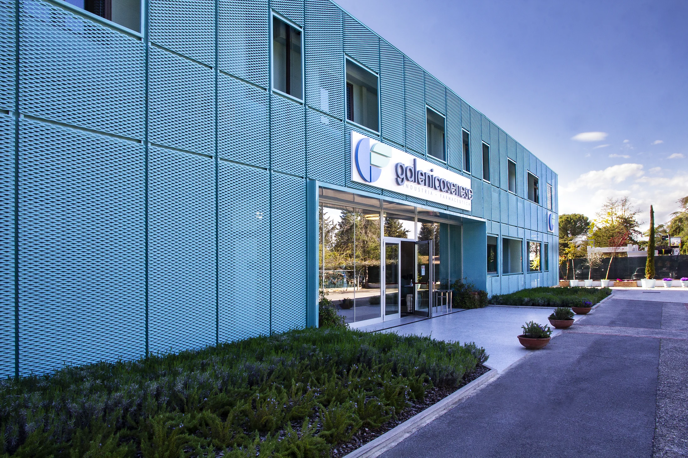 Lo stabilimento Galenica Senese a Monteroni d'Arbia oggi